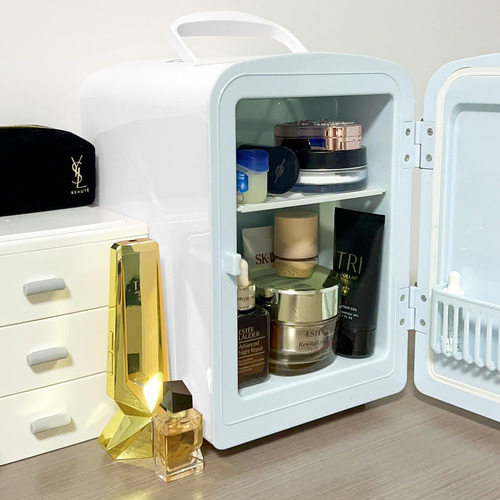 Mini Refrigerador Portátil 4l/6 Latas Ideal Hogar Y Viajes B