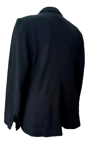 Blazer Saco Puño Abierto Corte Regular Mujer Talla 18 / Xxl