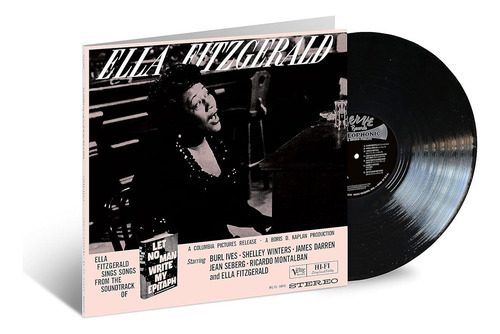 Ella Fitzgerald Let No Man Write My Epitaph (verve Acoust Lp