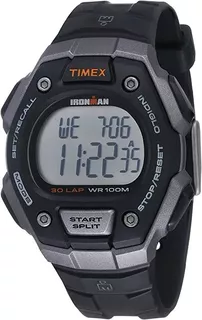 Reloj Hombre Timex Iron Man Con Luz 34 Mm Tw5m401009j