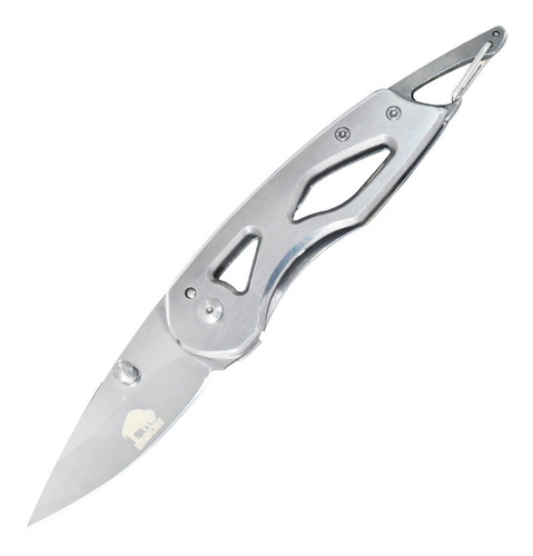 Navaja Tactico Plegable Bison Cuchillo Hoja 56 Mm Acero