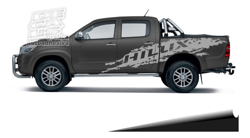 Calco Toyota Hilux Decoracion Paint