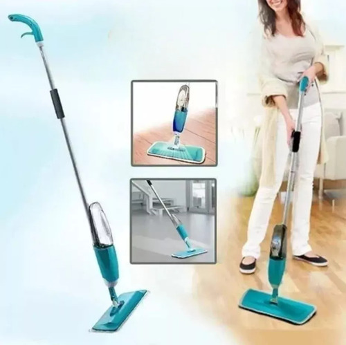 Mop Spray Com Reservatório Acompanha Refil + 2 Refis