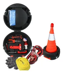 Comprar Maleta De Ferramentas 13 Peças Cone Para Carro Sinalização no Mercado Livre