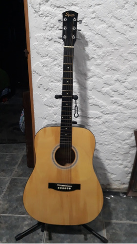 Guitarra Acústica Zurdo Squier Fender Sa-150