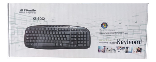 Teclado Multimedia Altek Puerto Usb 