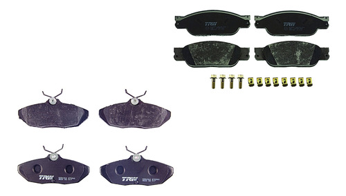 Kit Completo Balatas Bajos Metales Jaguar S-type 00-02