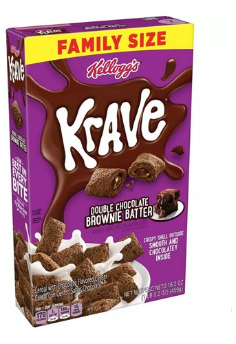 Krave Brownie Cereal Impo
