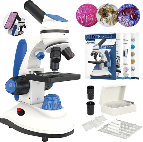 Microscopio Monocular Semiprofesional 40x 1000x Entrega Ya