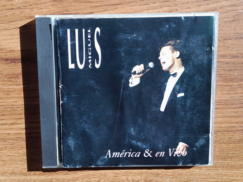 Luis Miguel.  América & En Vivo. Cd Wea 