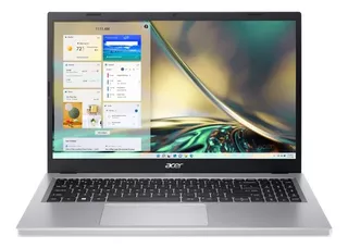 Notebook Acer I5 1235u Aspire 3 12gb 512ssd 15.6 Silver W11