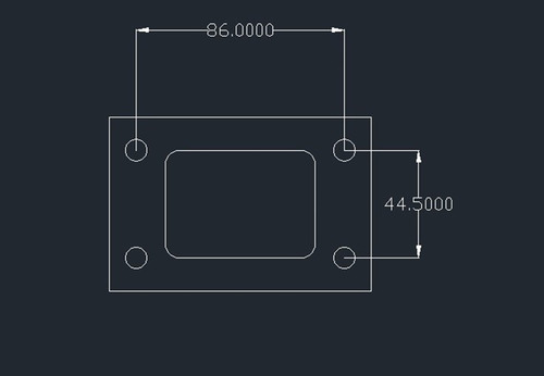 Flange Multiple Escape Turbo T3 Acero Inoxidable