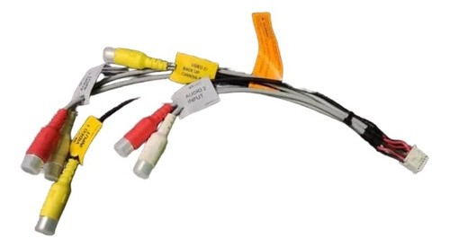 Cable De Salida Rca Y Video,pioneer(rojo,blanco,amarillo)
