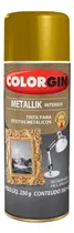Comprar Spray Colorgin Metallik 350ml Ouro 52 Interior