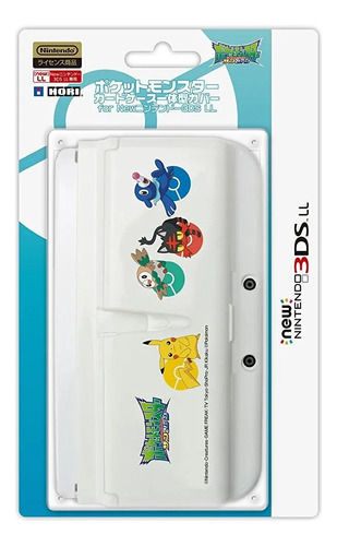 Carcaza Hori Nintendo 3ds Xl Pokemon Cover Alola Jp
