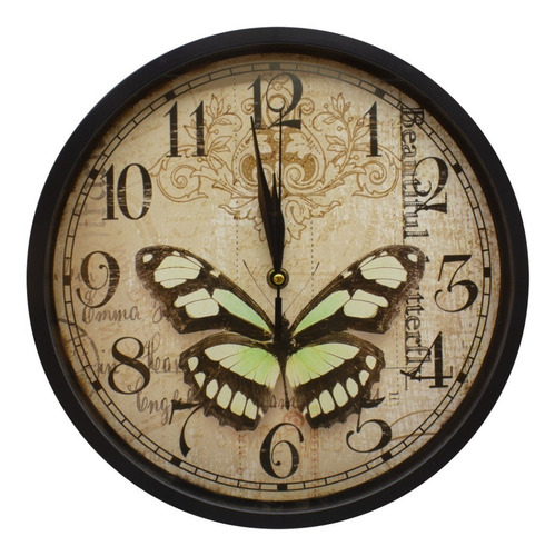 Reloj De Pared 30cm Decorativo Surtido Gm-r085