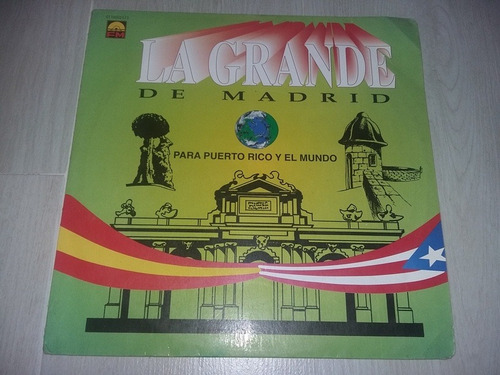 Lp Vinilo Disco Acetato Vinyl La Grande De Madrid Salsa