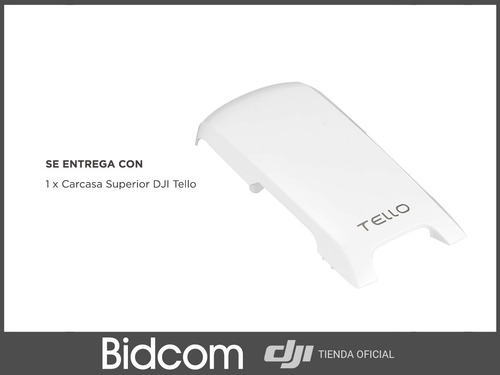 Repuesto De Carcasa Superior Dji Para Drone Tello Blanco