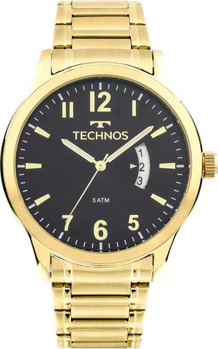 Relógio Technos Masculino Classic Steel 2115ktp/4p