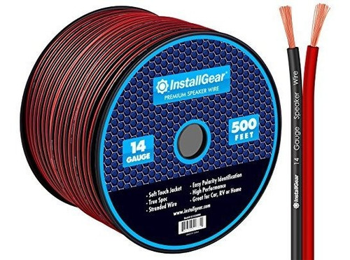 Cable De Bocina Installgear, Calibre 14, 500 Pies, Awg, Tru