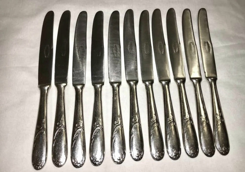 Cuchillos Estilo Francés De Postre Hojas De Acero Aleman C29 (Usado)