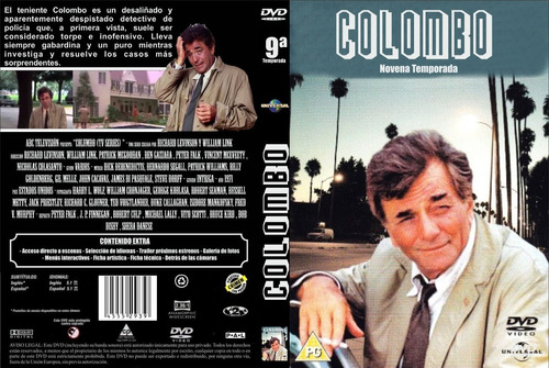Columbo Temporadas 9 A La 13 Remasterizada-  Subt.  - Dvd