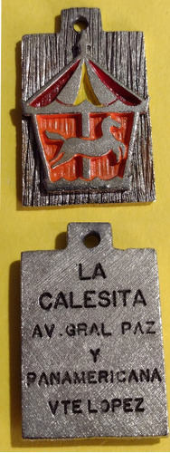Medalla Calesita Del Barrio De Vicente López 