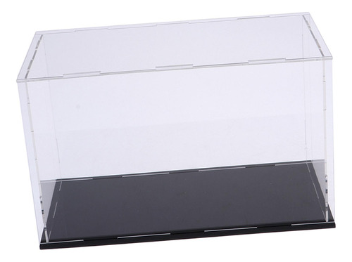 Vitrina Transparente Acrílica Cubo De Caja De Encimera