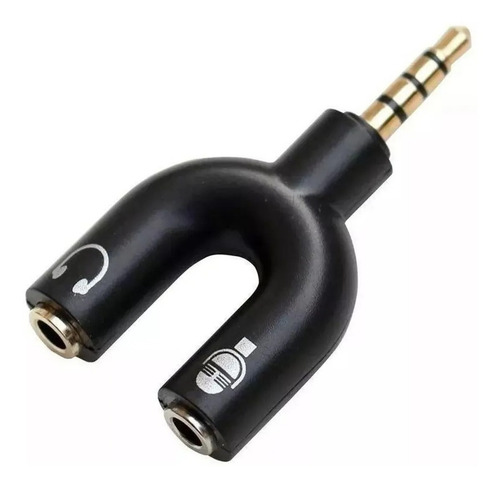 Adaptador Microfone Gamer Jogos P2 X P3 Xbox Ps4 Pc Celular