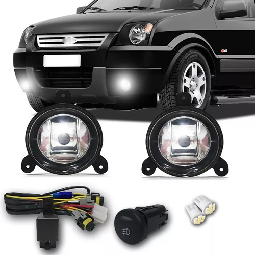 Kit Farol Milha Neblina Eco Sport 2003 2004 2005 2006 2007