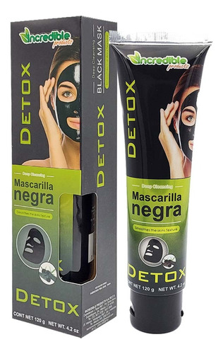 Mascarilla Peel-of Negra De Barro Puntos Negros En Tubo 120g