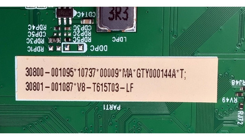 Main Tcl Original 30800-001095 30801-001087 98s550g (Usado)