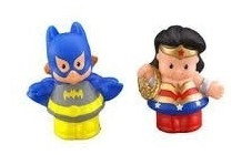 Fisher Price Little People Dc Batichica Y Mujer Maravilla