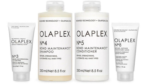 Olaplex Bundle N°3 + N°4 + N°5 + N°8 Original (usa)