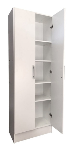 Imagen 5 de 9 de Despensero Cocina 2 Puertas 180 Forrado Mueble Organizador &