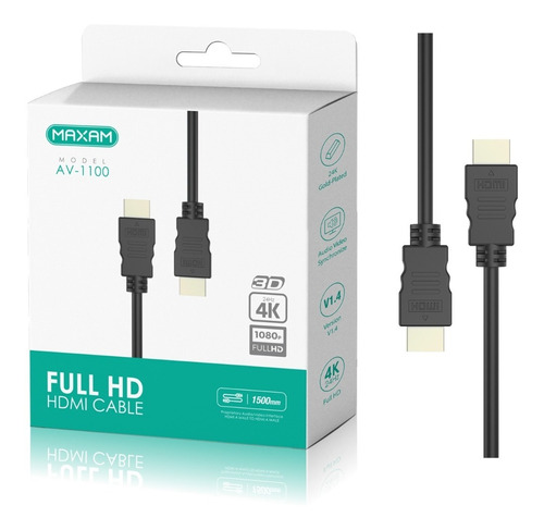 Cable Hdmi Full Hd 1.5mts