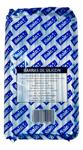 Silicon En Barra Grueso 1kg Alta Calidad Premium Saira