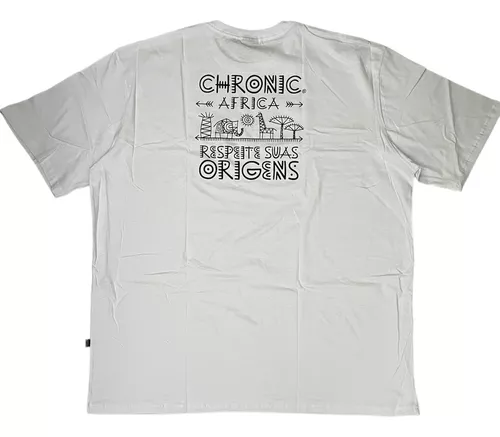 Camisetas Big  Camiseta Plus Size Chronic/Lixo Mania Nóis é
