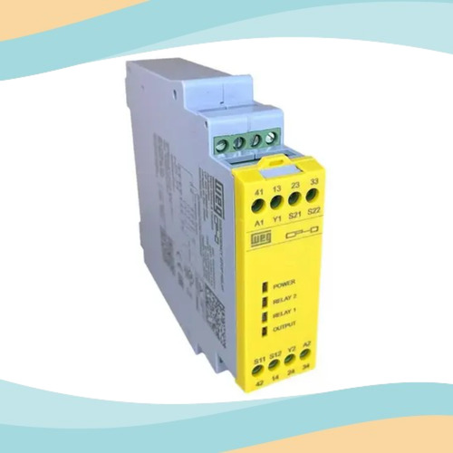 Relé De Segurança Parada Emergência 24vca/vcc Nr12 Cp-d Weg