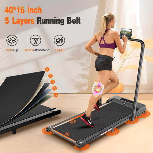 Walking Pad Treadmill Treadmills For Home Under Desk Negro