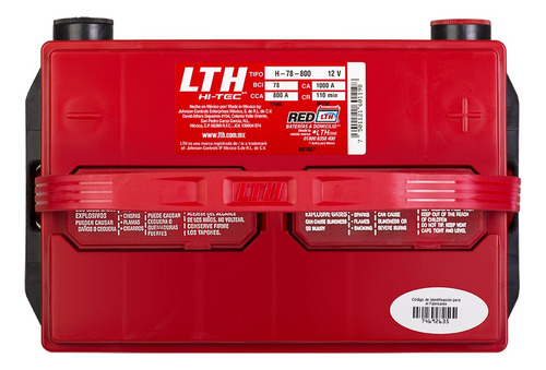 Batería Lth Chevrolet Express 3500 Base 1998-1998 - H-78-800