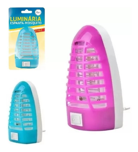 Luminária Lâmpada Elétrica Mata Mosquitos E Moscas Kit 3 Un. 110v/220v
