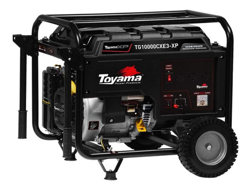 Gerador Gasolina Tg10000cxe3 10kva Com Avr Trif 380v Toyama