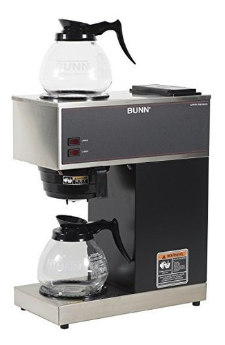 Bunn 33200.0015 Vpr-2gd Cafetera De Café Comercial Para Pou