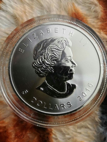 Moneda De Plata 99.99% Canada 2017