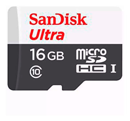 Memoria Ultra Micro Sd Sandisk + Clase 10 + 16gb