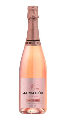 Espumante Almadén Brut Rosé 750ml Uva Shiraz 12% Vol.