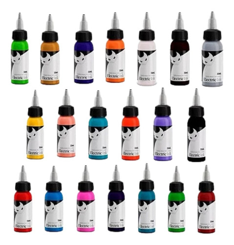 Tintas Electric Ink  Colors 30ml Tatoo Tatuagens