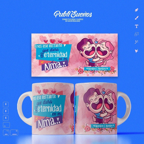 Imagen 1 de 10 de Plantillas Enamorados 47 Diseños / Cod093