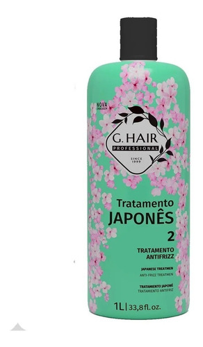 Progressiva Tratamento Japonês Passo 2 Antifrizz 1l G Hair